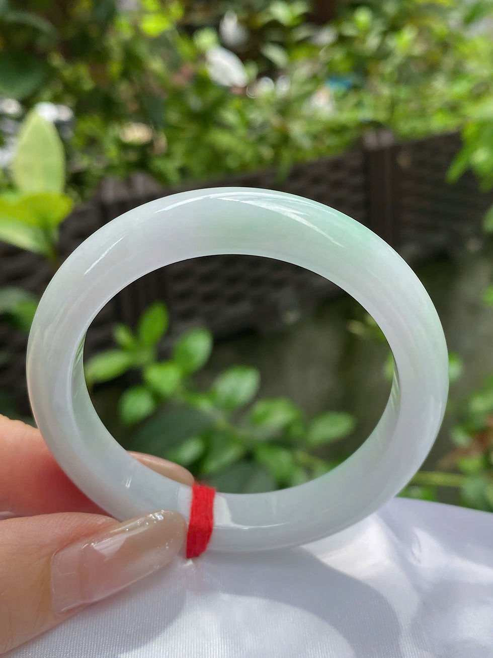 Hình thu nhỏ: Vòng ngọc Myanmar jadeite A ni 52.3