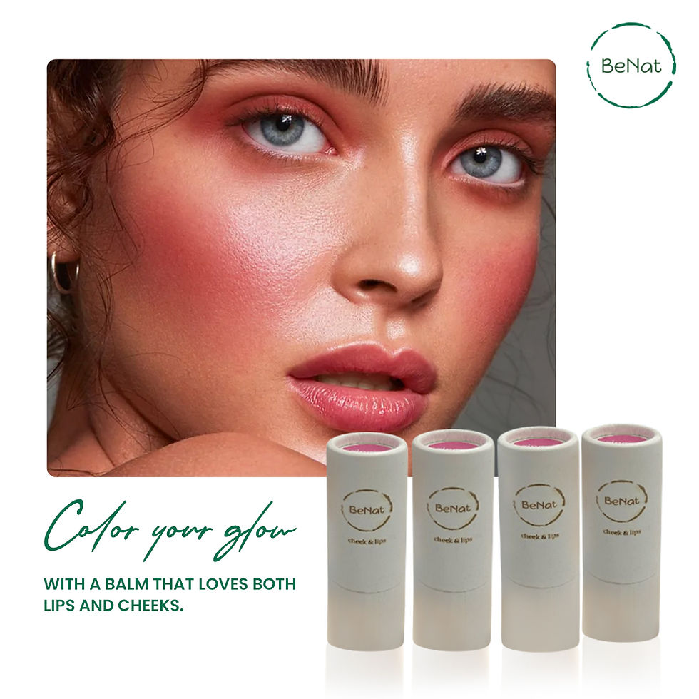 Thumbnail: Lip & Cheek Bloom. 2 in 1 Natural Lipstick for Vibrant Color.