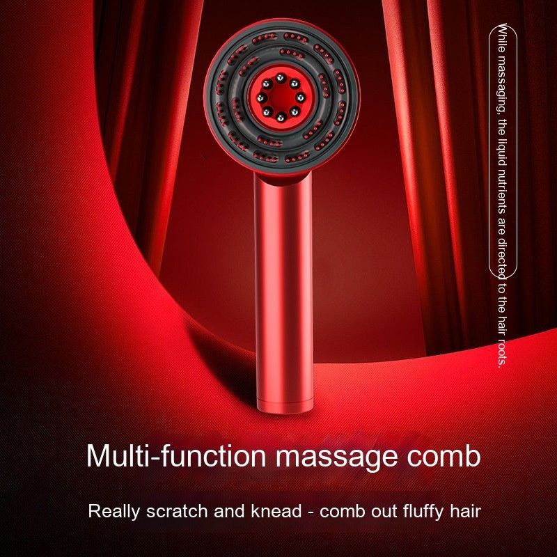 Thumbnail: Fluffy Comb Scalp Massager Infrared Hair Care And Beauty