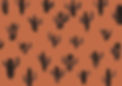 Motif de cactus abstrait