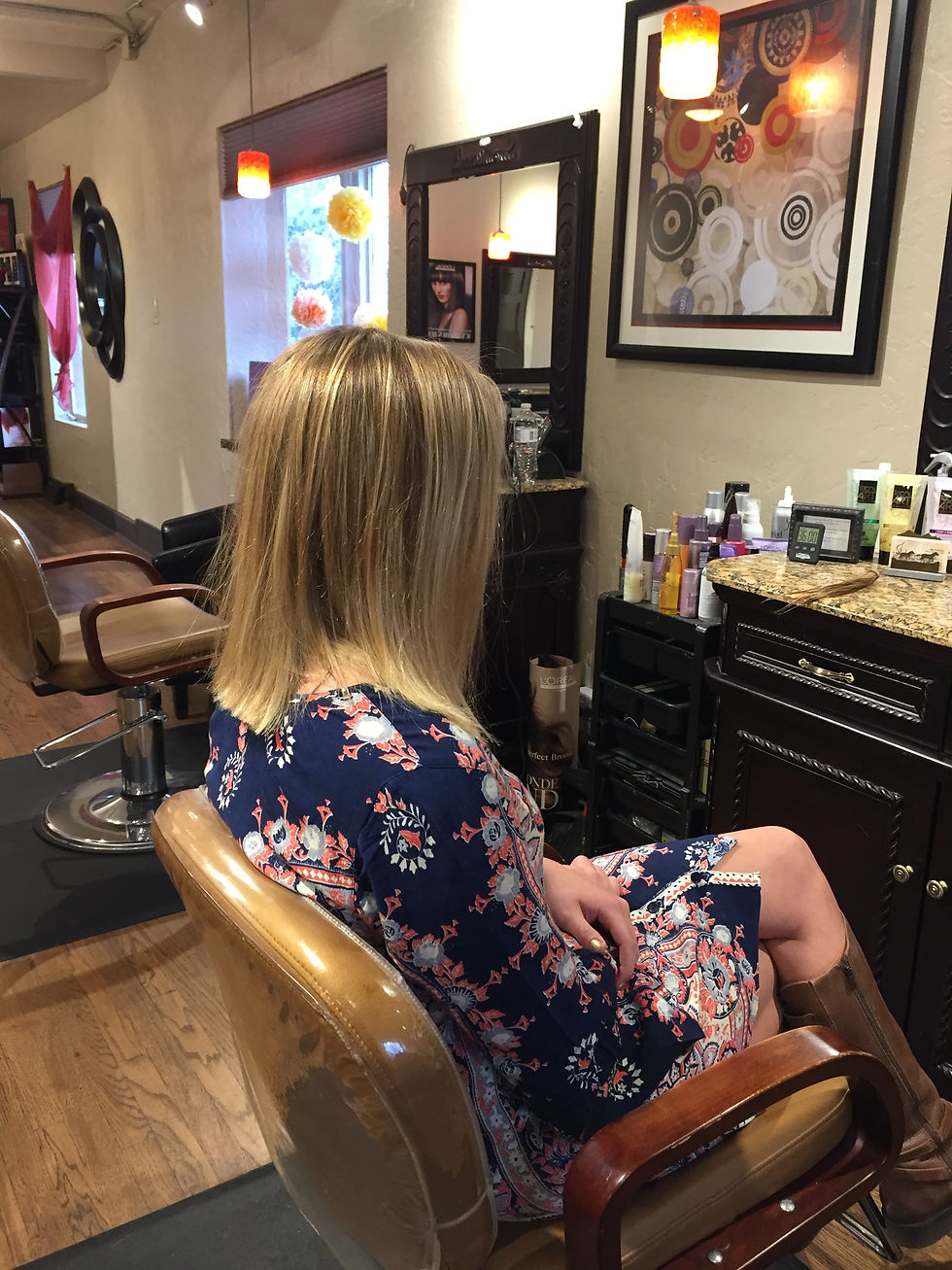 Balayage Wow- straight style