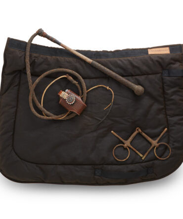 Oilskin saddle cloth