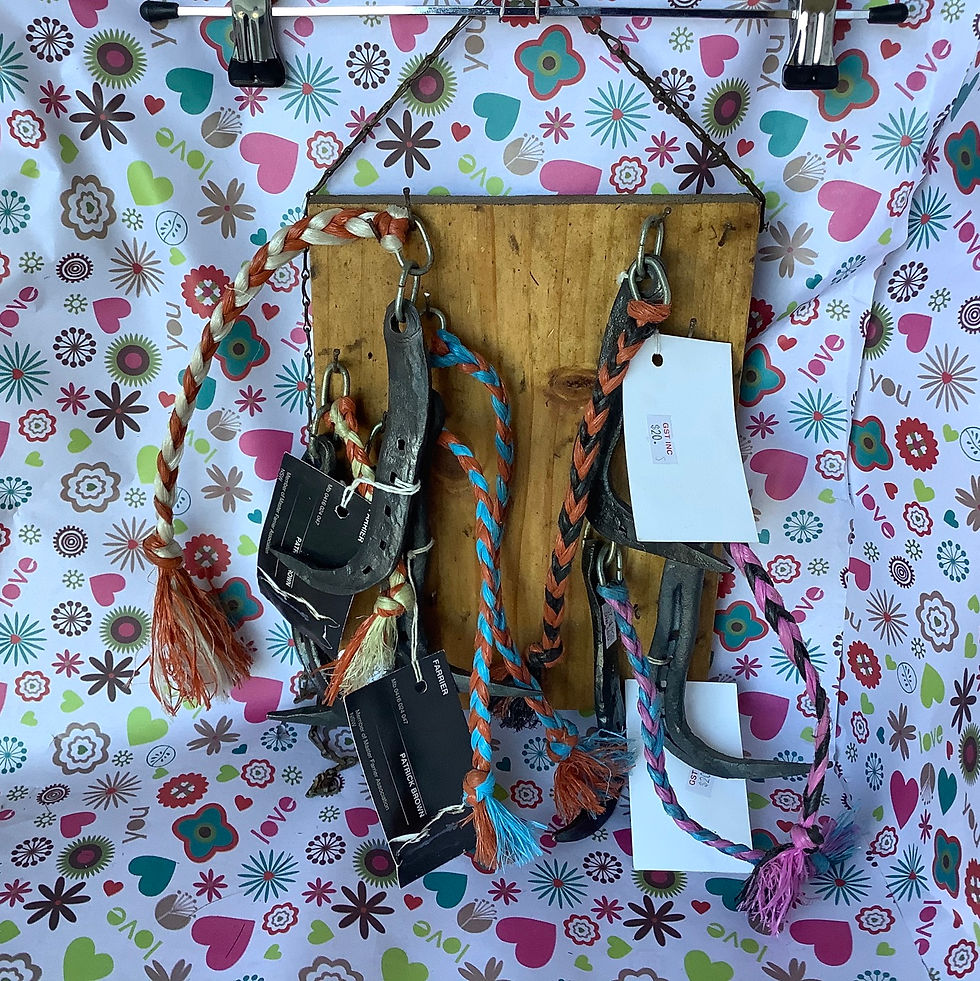 Hand forged hoof pick