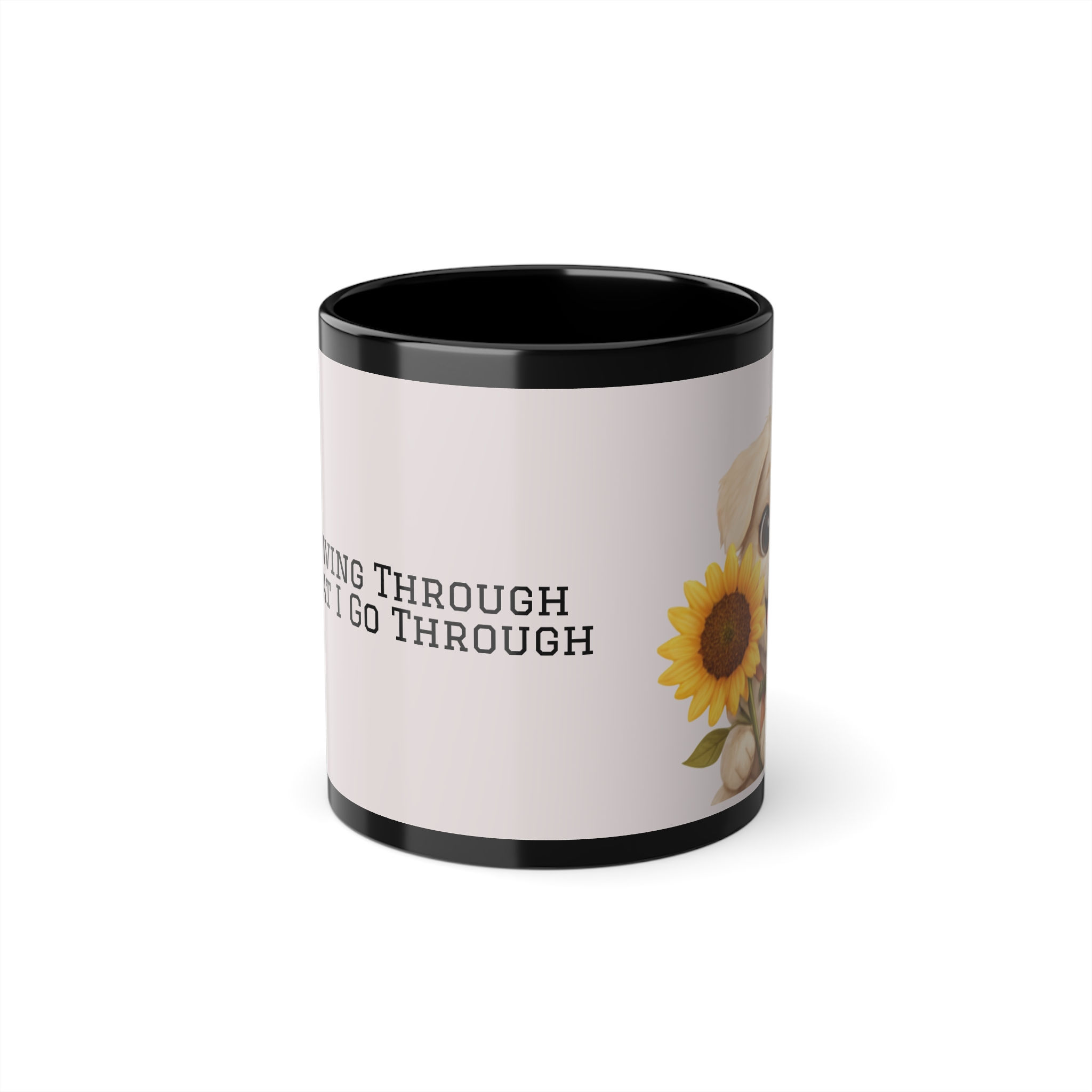 Black Coffee Cup, 11oz