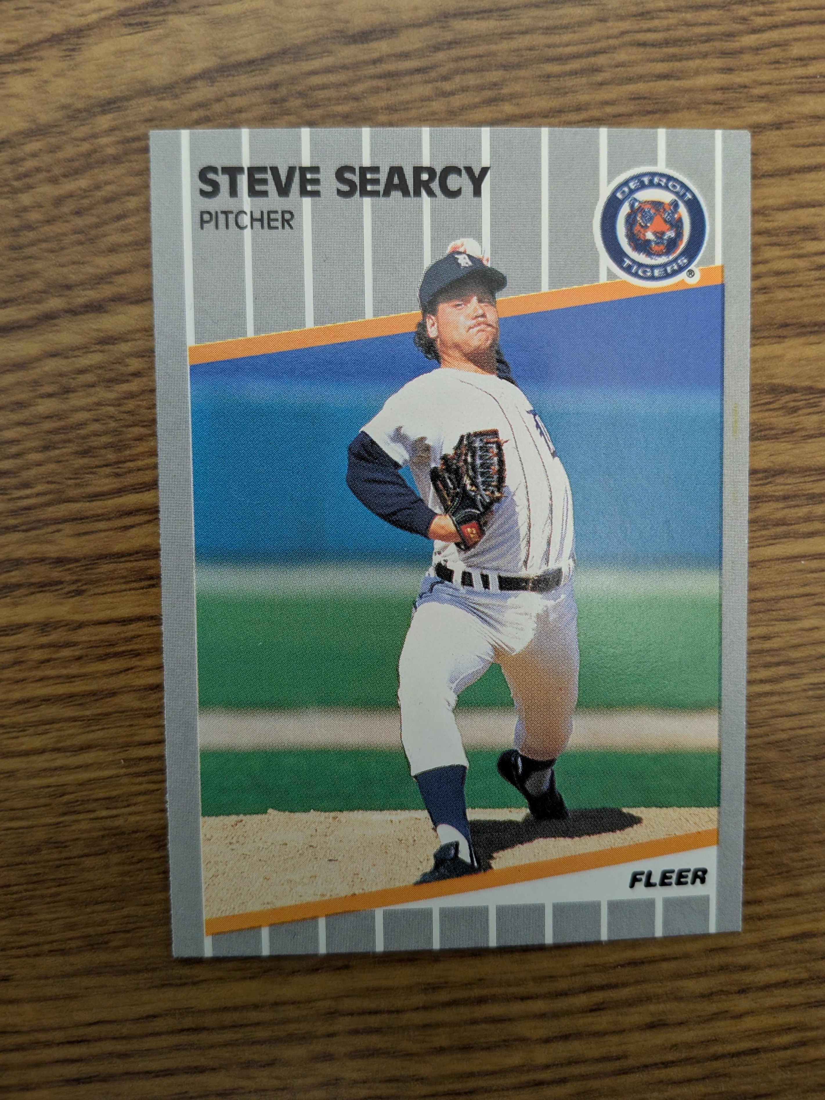 Fleer 1989 Steve Searcy