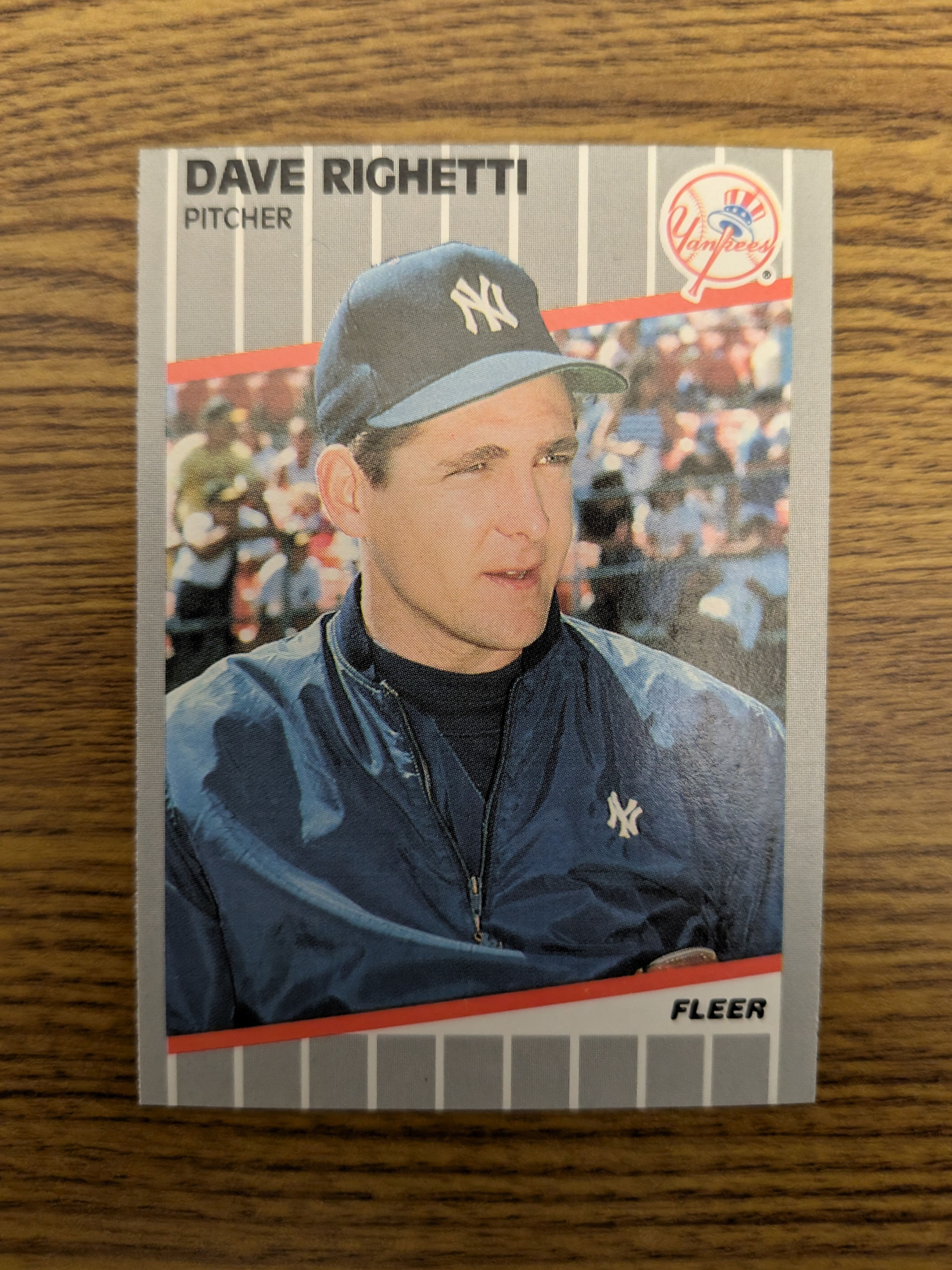 Fleer 1989 Dave Righetti
