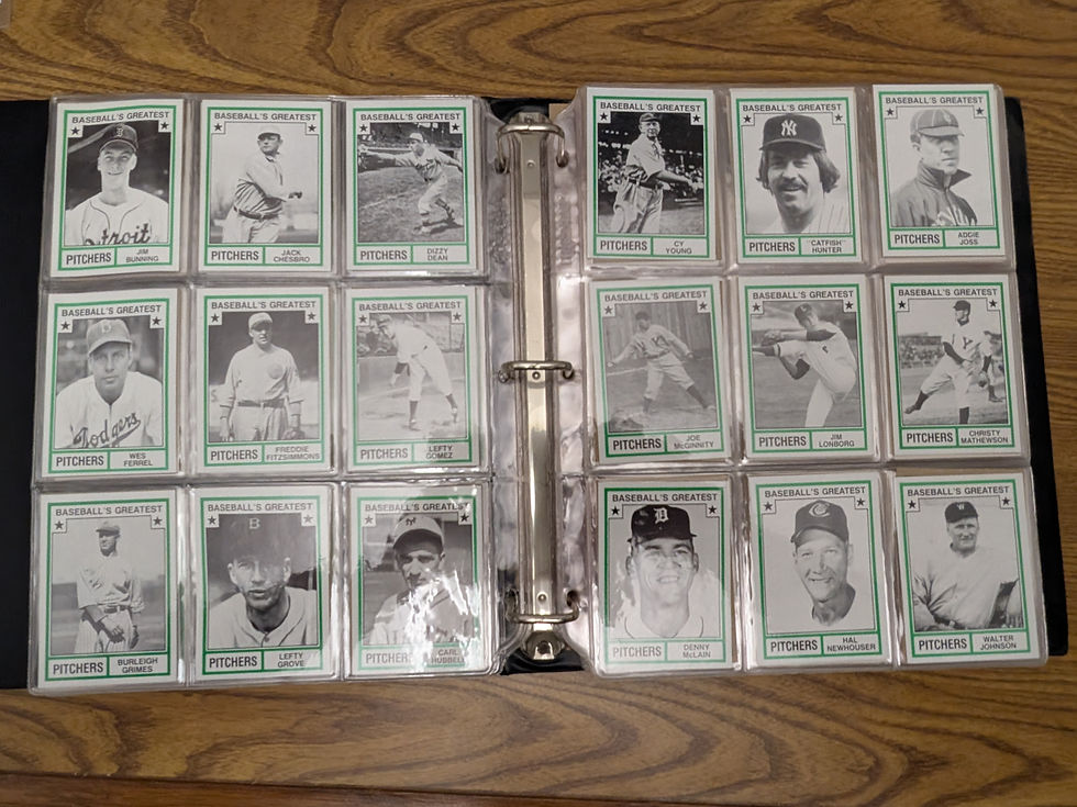 Thumbnail: Baseball's Greatest - TCMI 1982 Complete Set