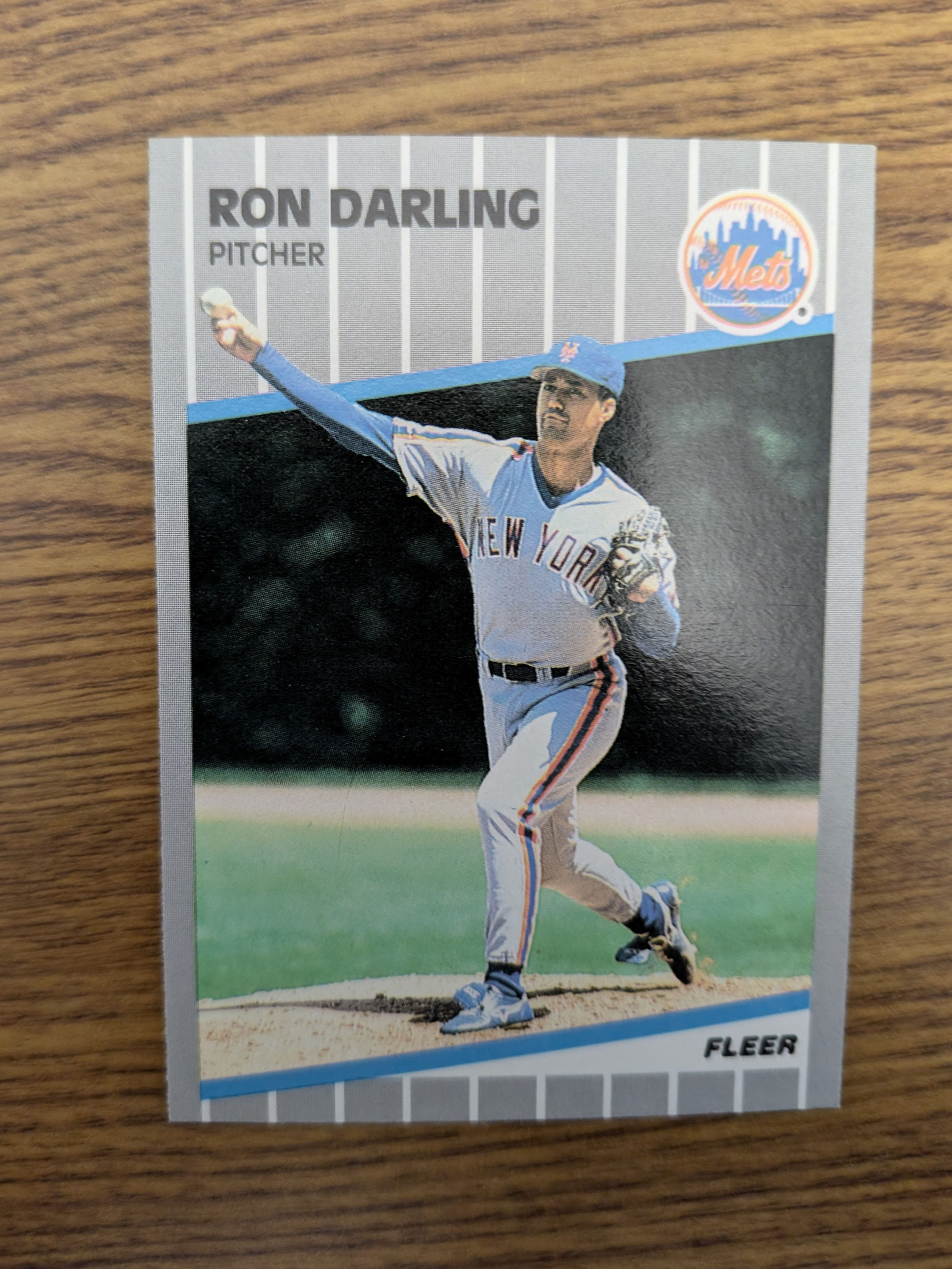 Fleer 1989 Ron Darling
