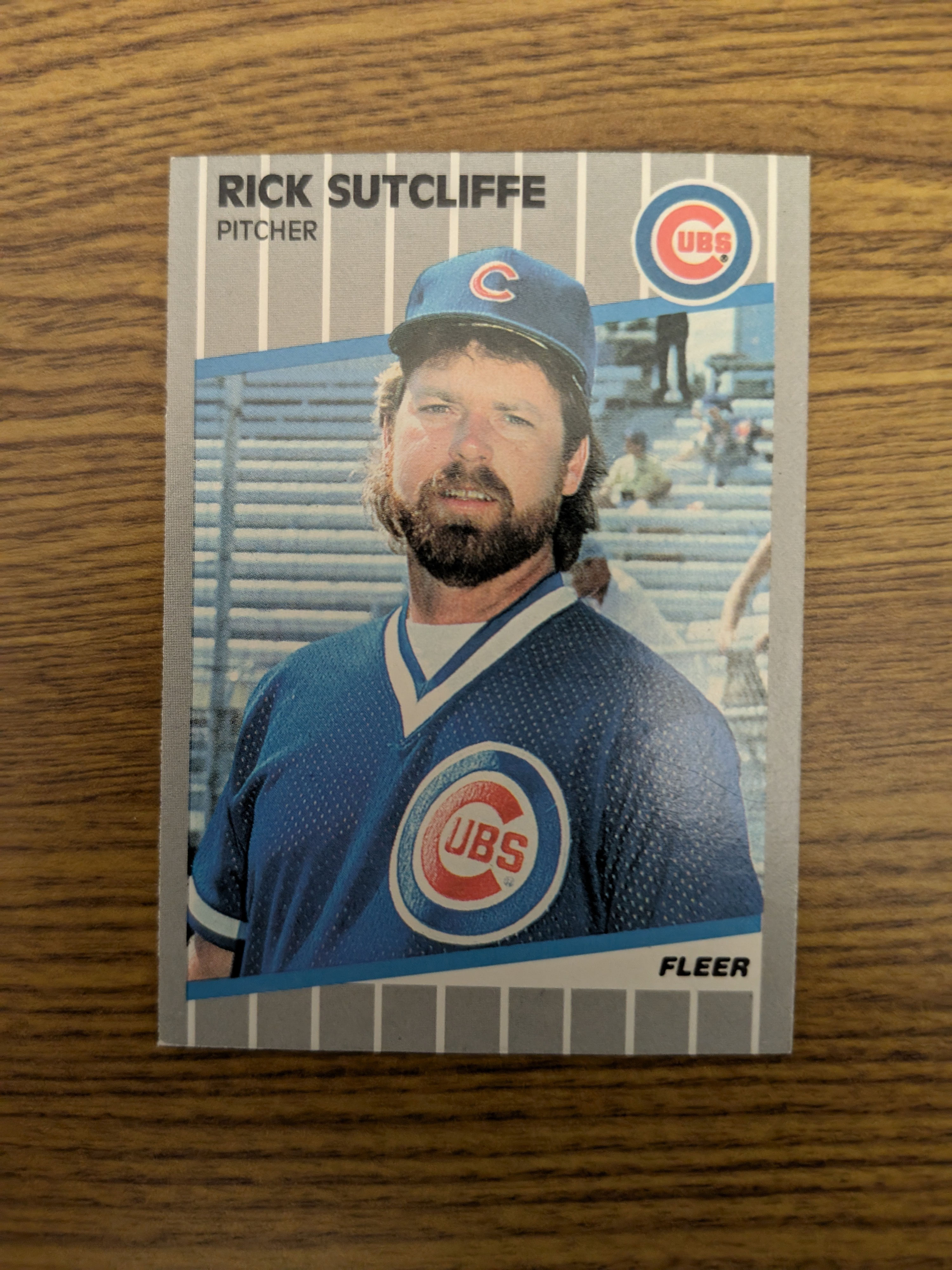 Fleer 1989 Rick Sutcliffe