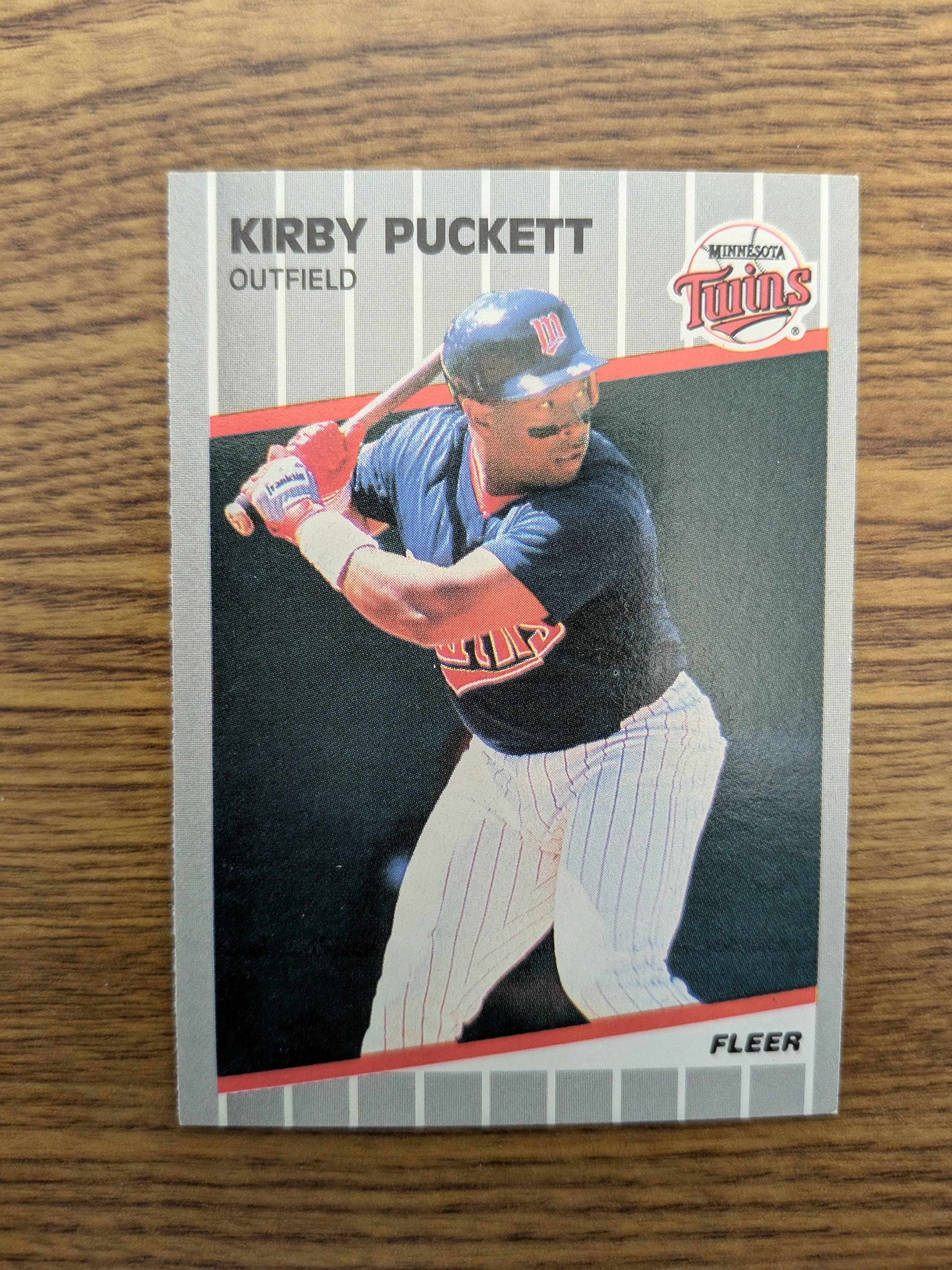 Fleer 1989 Kirby Pucket