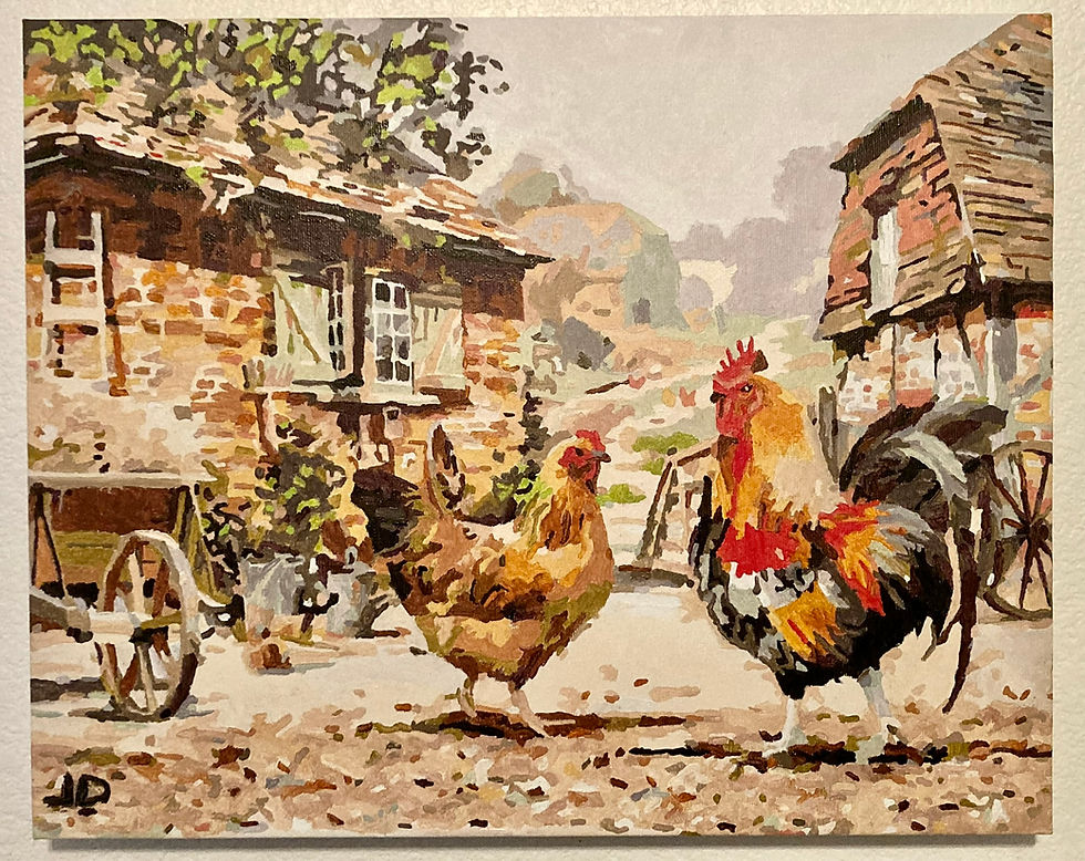Thumbnail: Farmyard Chickens