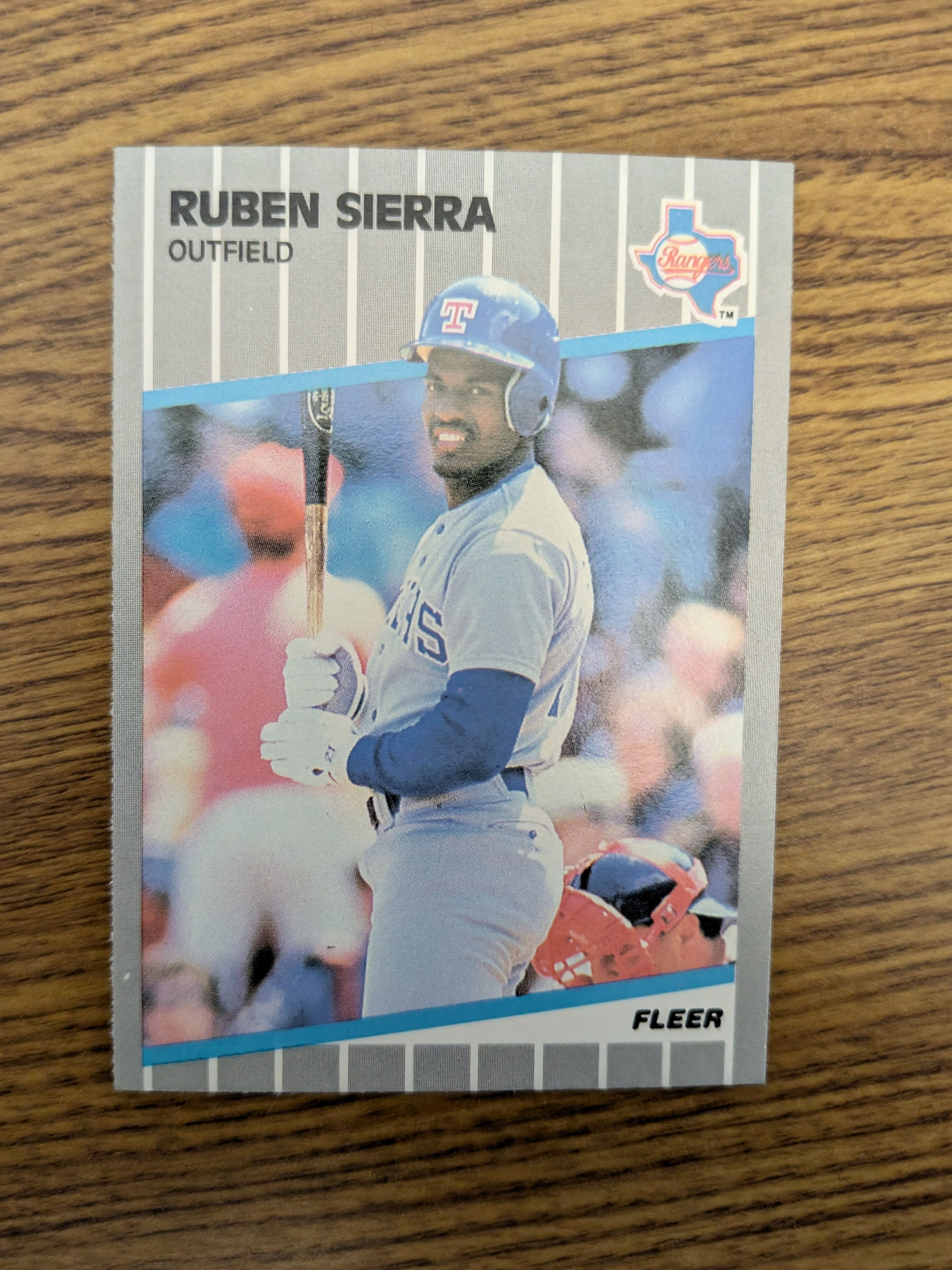 Fleer 1989 Ruben Sierra