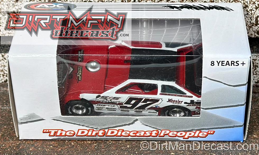 Thumbnail: ADC, American Diecast, 2024, Cade Dillard. DW224M528,DW624M528, 1:24, 1:64 scale. box. DirtMan Diecast