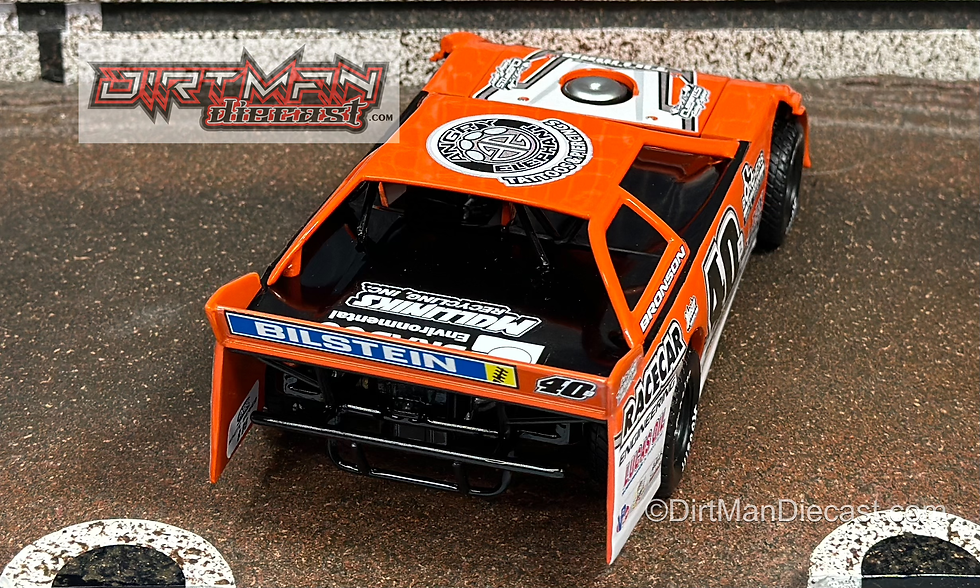 ADC, American Diecast, 2024, Kyle Bronson. DW224M506, 1:24, 1:64 scale. rear view