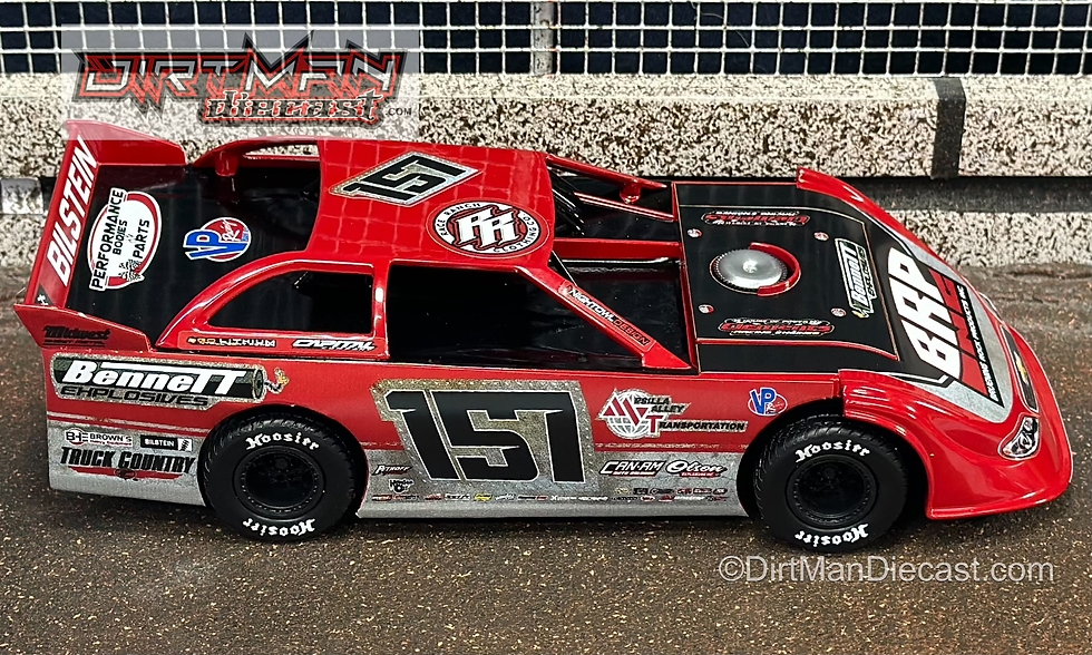 Thumbnail: ADC, American Diecast, 2024, Mike Marlar. DW224M534,DW624M534 Eldora DREAM, 1:24, 1:64 scale. right side. DirtMan Diecast