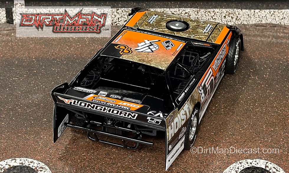 ADC, American Diecast, 2024, Brandon Sheppard. DW224M515  1:24, 1:64 scale. rear view