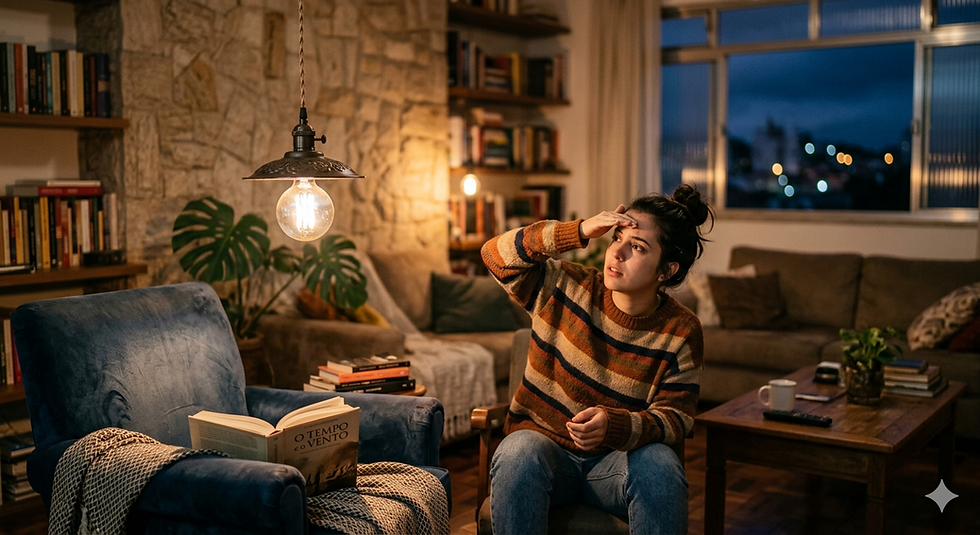 Luz Piscando em Casa