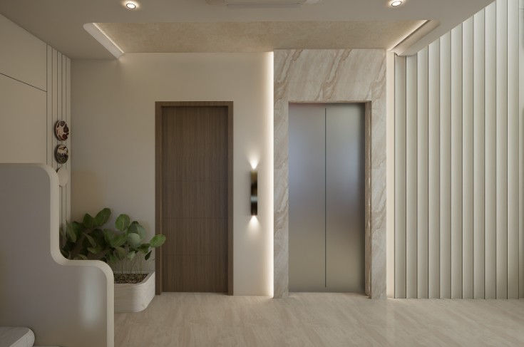 House Entrance View