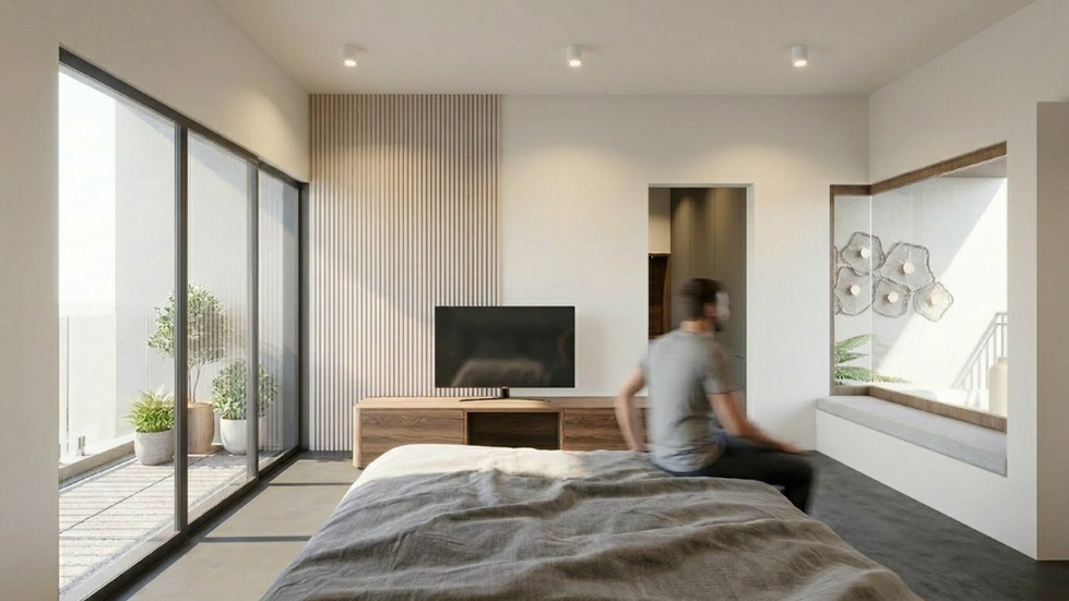 Master Bedroom View