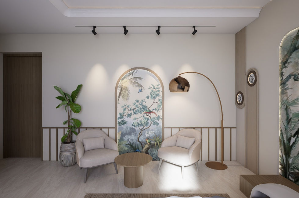 Master Bedroom Seating Area View