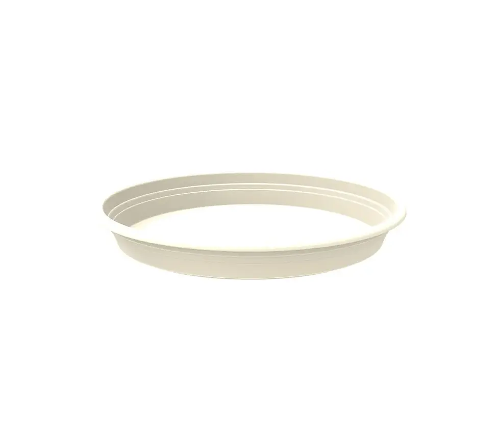 plato florus 17cm blanco