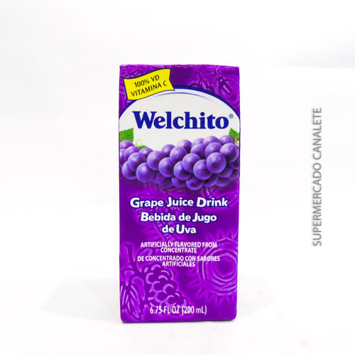 Welch's grape drink welchito metal 6.75oz (041800306107)