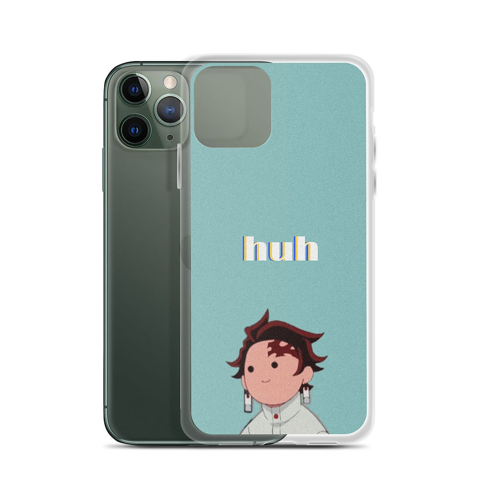 Thumbnail: huh demon slayer themed iPhone Case