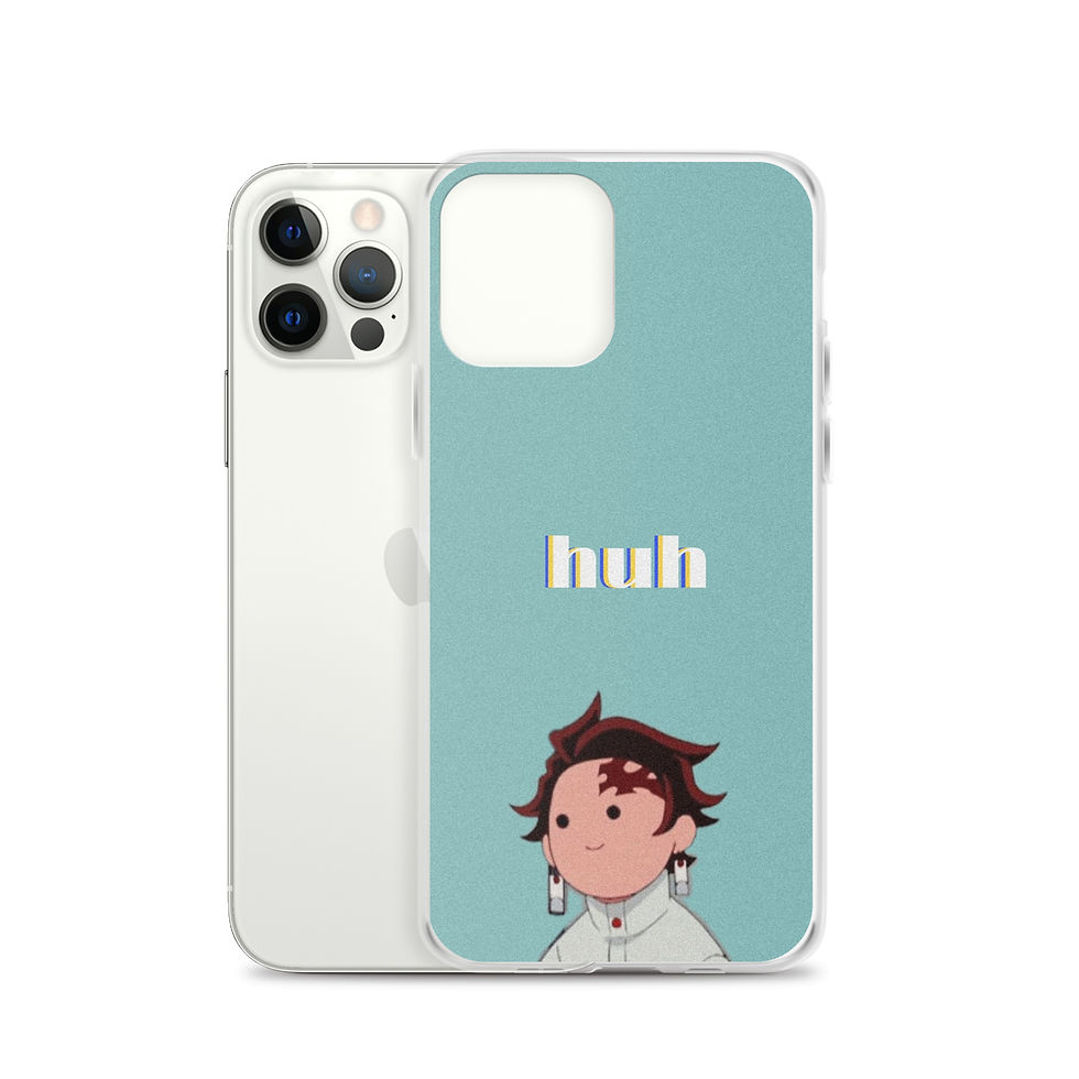 Thumbnail: huh demon slayer themed iPhone Case