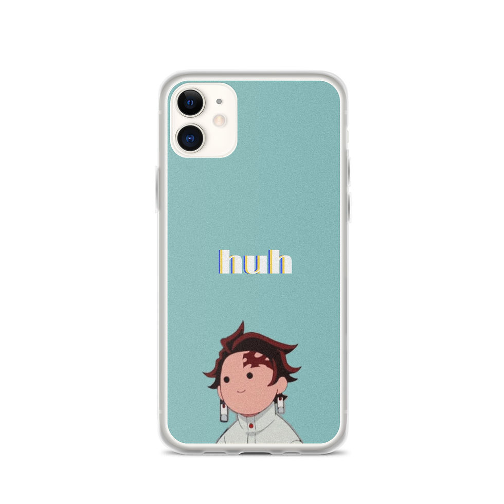 Thumbnail: huh demon slayer themed iPhone Case