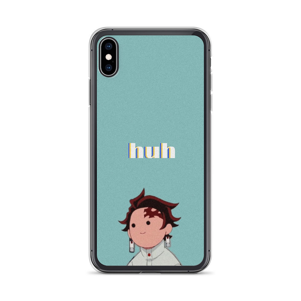 Thumbnail: huh demon slayer themed iPhone Case
