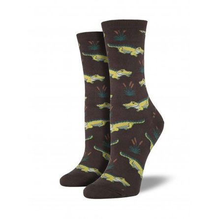 SOCKSMITH ALLIGATOR WOMEN’S CREW