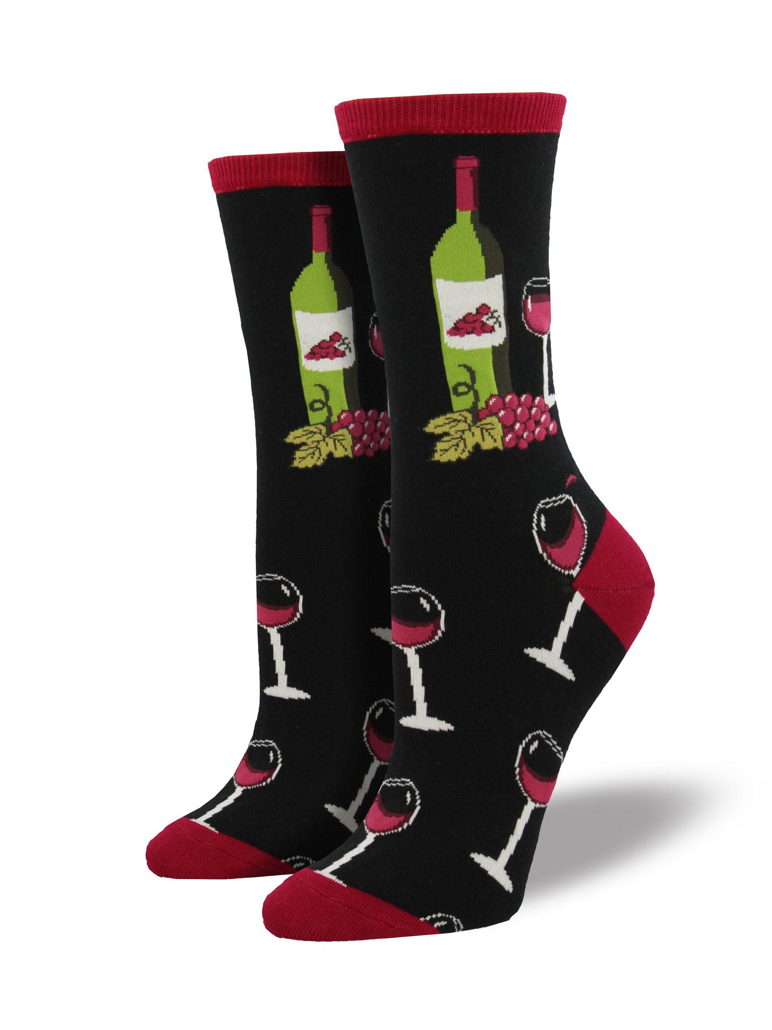 SOCKSMITH WINE SCENE WOMEN’S CREW