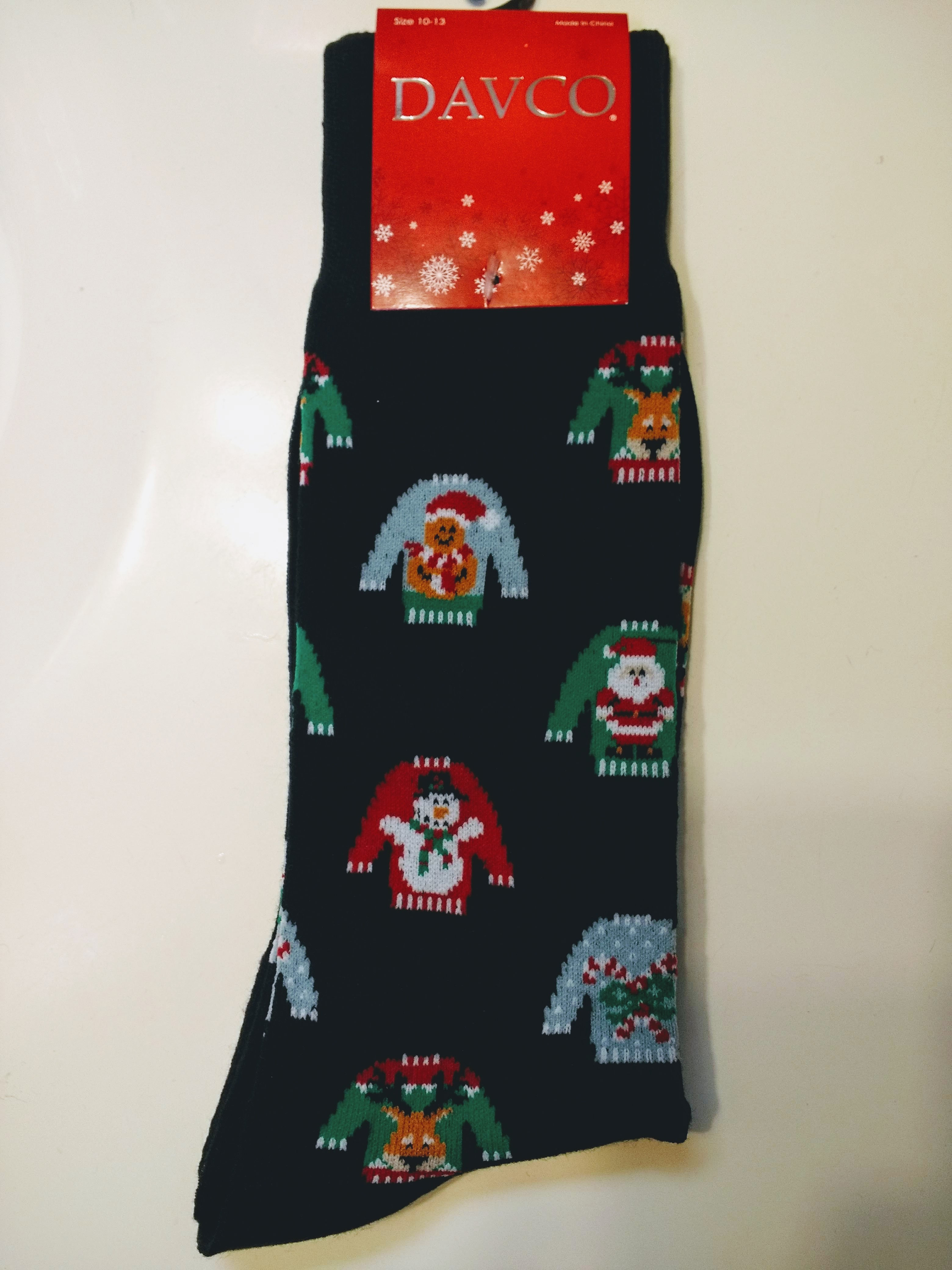 DAVCO CHRISTMAS SWEATER MEN’S CREW