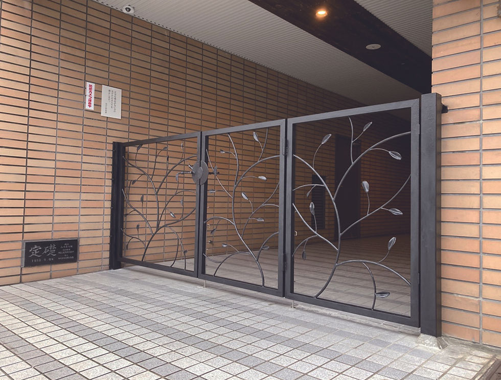 マンション門扉（八王子）