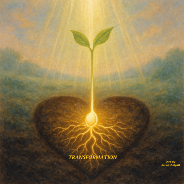 Divine Cultivation: The Father's Seed in Our Hearts

In this sacred image, we witness the tender care of our Father as He lovingly sows His divine seed—Christ Himself—into the fertile soil of our surrendered hearts. His hands, both gentle and strong, place this living Word with perfect precision, knowing exactly where it needs to grow.

This is the beautiful mystery of spiritual formation: God Himself plants His very life within us. As we provide an environment of faith, prayer, and obedience, this divine seed takes root, pushing through the darkness toward His light.

Unlike worldly seeds choked by worry, materialism, or doubt, this heavenly plantingwhen tended with devotion—grows into a magnificent reflection of the Sower Himself. From these humble beginnings emerges a harvest that glorifies the Father and transforms not just our lives but the spiritual landscape around us.

This is our journey together: from divine seed to Christ-reflection, cultivated by His faithful hands.
