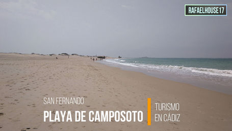 Visita a la Playa de Camposoto en San Fernando, Cádiz