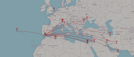 Primeras captaciones OM desde Puerto Real con TEF6686 - 13/11/2023