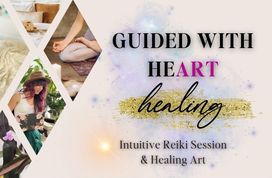 Guided with heart reiki healing