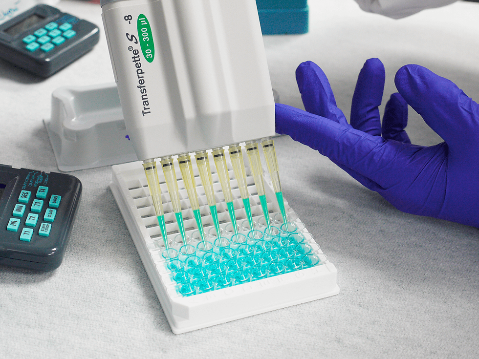 laboratoire échantillons