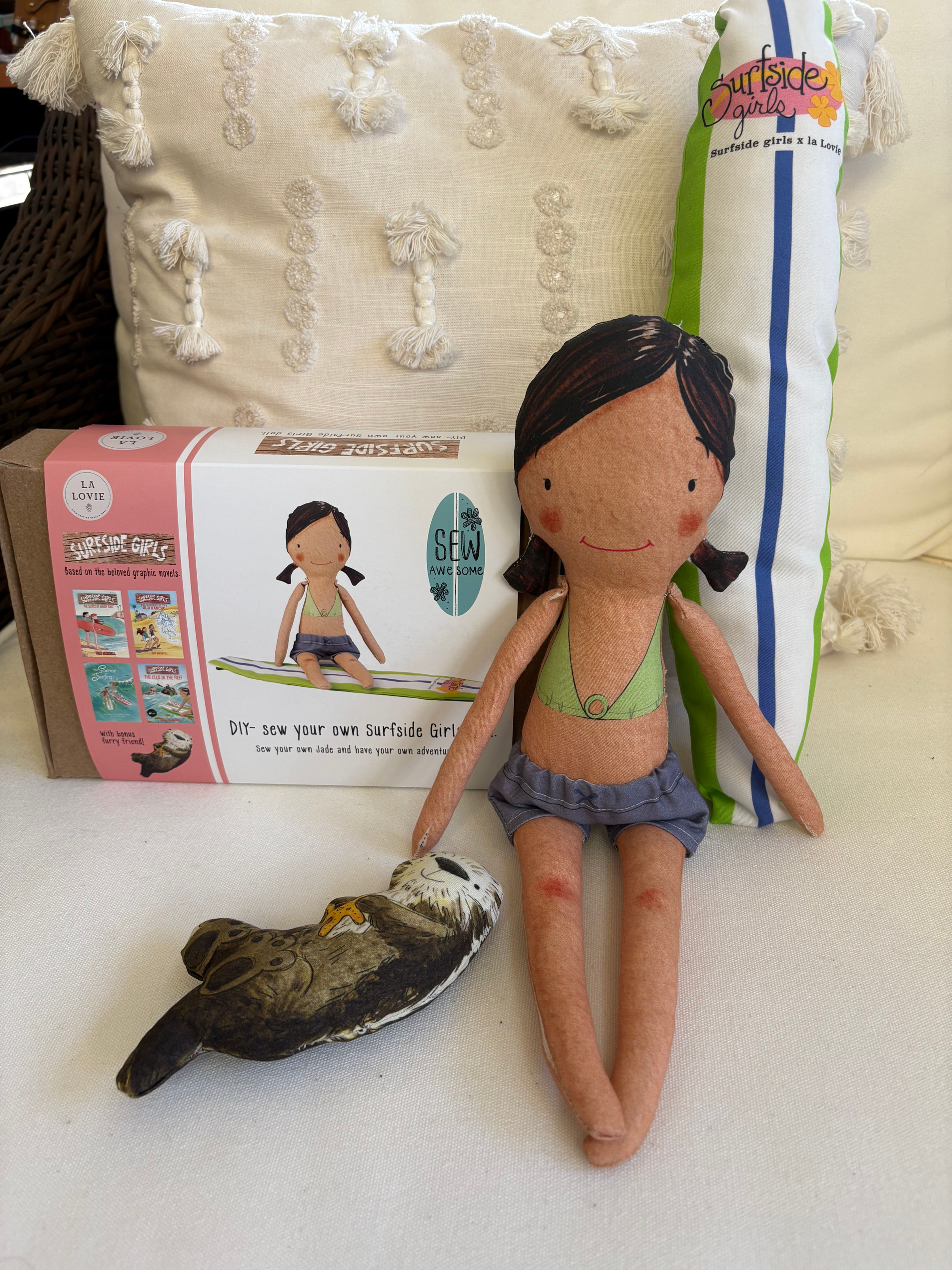 Sew Awesome DIY Surfer Doll Kit - Jade