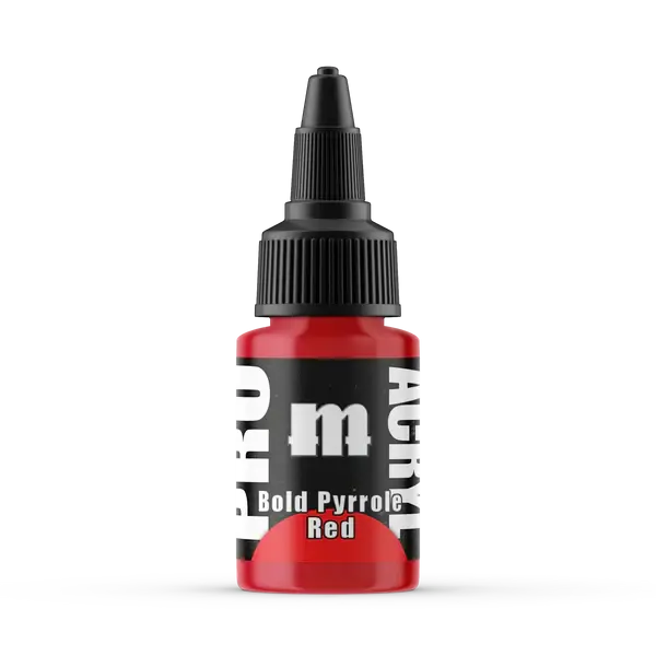 003-Pro Acryl Bold Pyrrole Red