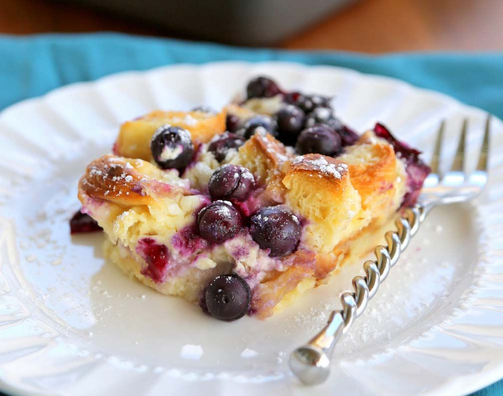 Blueberry Croissant Puff