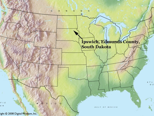 Ipswich, Edmunds County, South Dakota, USA