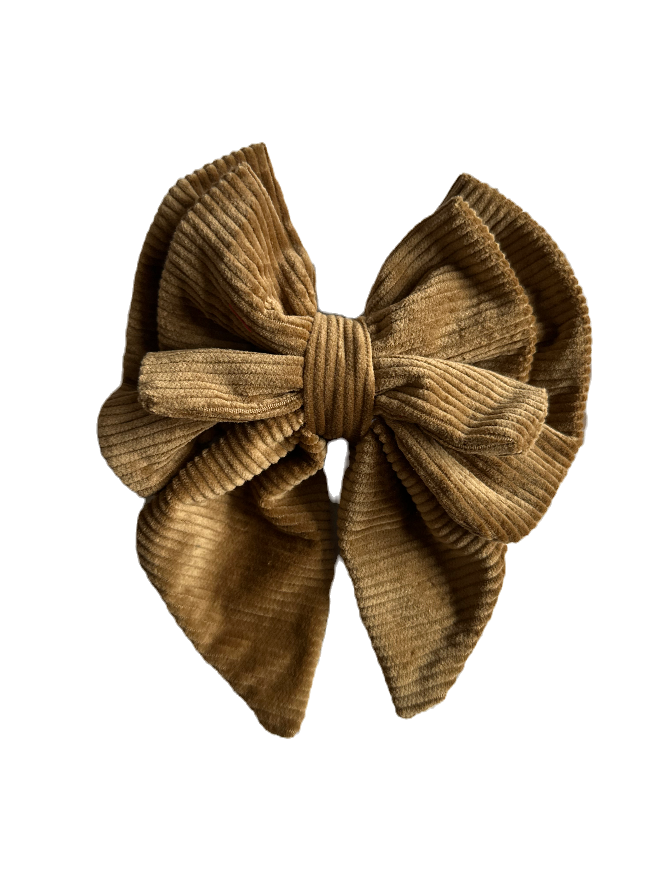 Medium Corduroy Double Bow