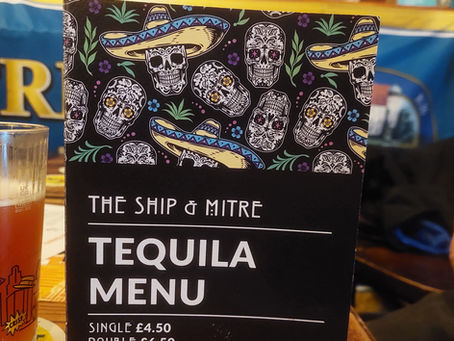 So we went back to the bar and hit the bottle again, but there was no tequila