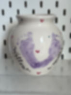 foot print vase