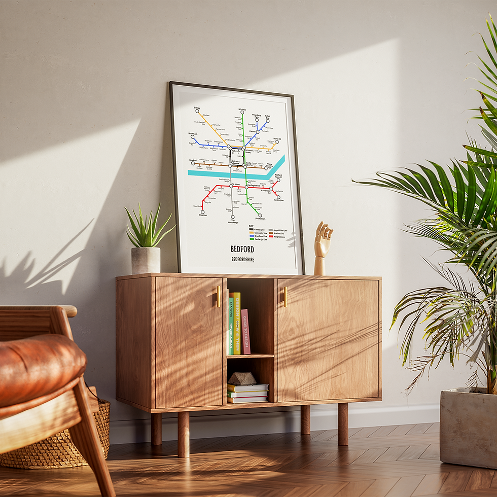 Thumbnail: Bedford Metro Map