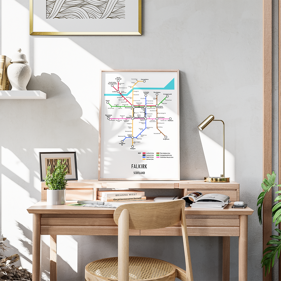 Thumbnail: Falkirk Metro Map