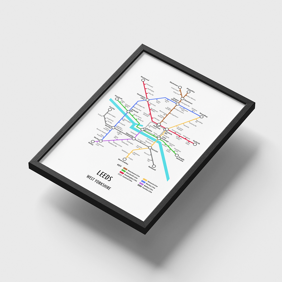 Thumbnail: Leeds Metro Map