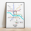 Thumbnail: Salisbury, Wiltshire | Underground Style Map